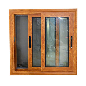 Modern French Latest Home Interior Decorative Design <strong>Window</strong> Tempered Double Frame Glazed Aluminum Sliding <strong>windows</strong> - Product Image 3