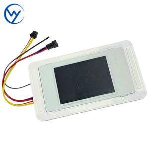 12V 5A 60W Tuya WIFI LEDライトCCT調光タッチセンサースイッチミラーLCDタッチセンサー時間と天気温度表示付き - Product Image 2