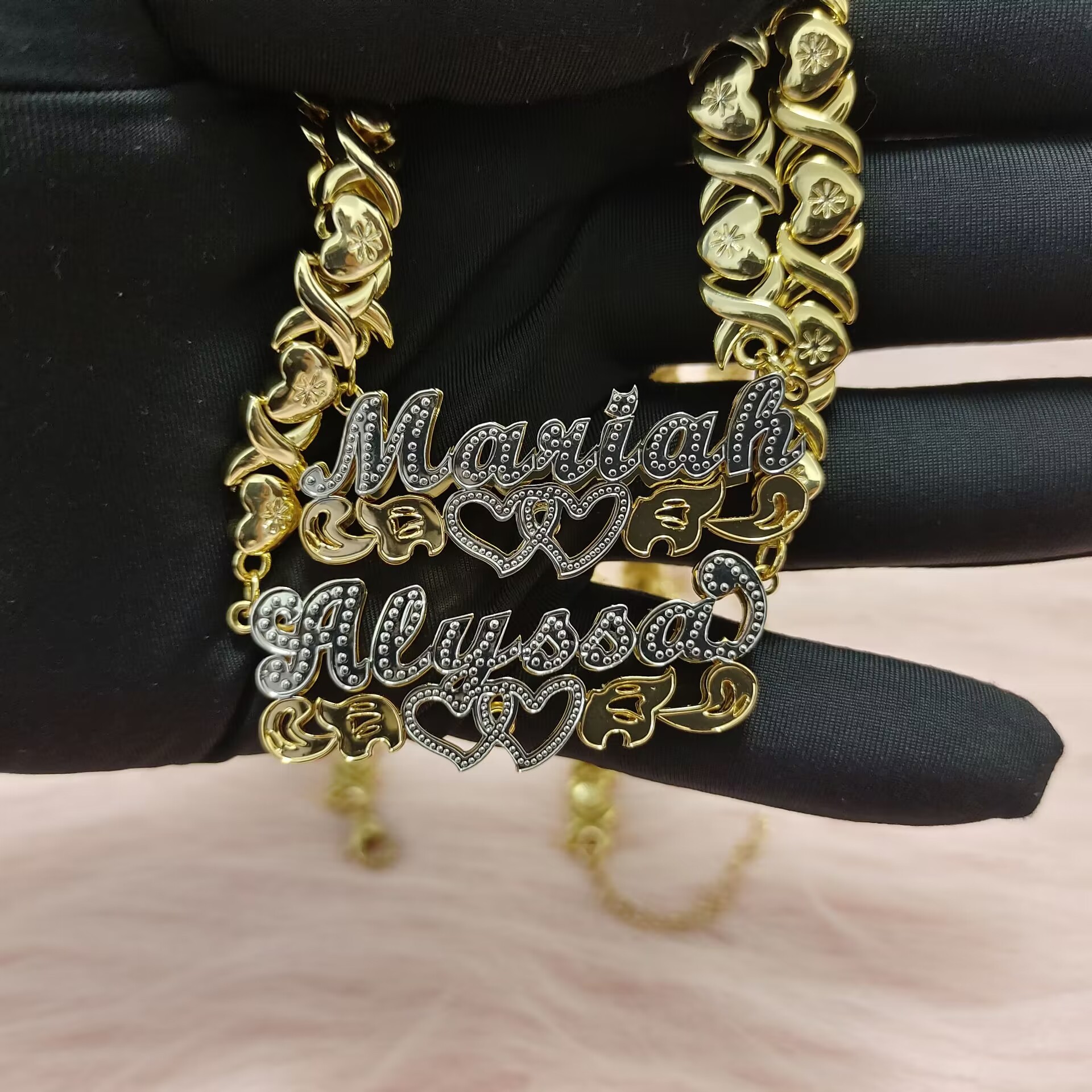 Collana con nome in oro-2