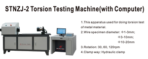 STNZJ-2 Torsion prüfmaschine (mit Computer) verwendet für Torsion prüfung des Metall materials - Product Image 2