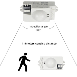 AC220V Adjustable HF Microwave Radar Body <strong>Motion</strong> <strong>Sensor</strong> <strong>Module</strong> Wall/Ceiling Mounted Automatic On/Off Light Control PIR <strong>Sensor</strong> - Product Image 5