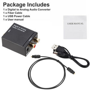 Digital Optical Coax <strong>to</strong> Analog <strong>RCA</strong> L/R for TOSLINK Audio Converter <strong>Adapter</strong> USA - Product Image 6