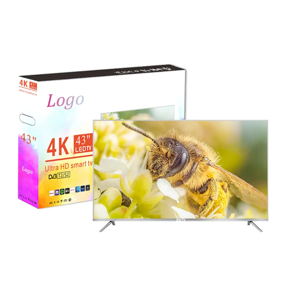 43 Zoll schlanke LED-Fernseher 4K UHD-Fernseher Android WebOs Google Smart Tv 43-Zoll-Fernseher Preis