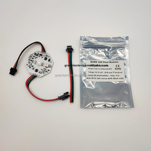 4 Вт UCS2904 светодиодный пиксельный модуль точечный источник света RGBW большой мощности DC12-24V источник света плата - Product Image 6