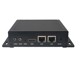 9 Kanal H265 4K 1080p Video IPTrans coder Decoder Audio Web für FM RTMP UDP für Server - Product Image 2