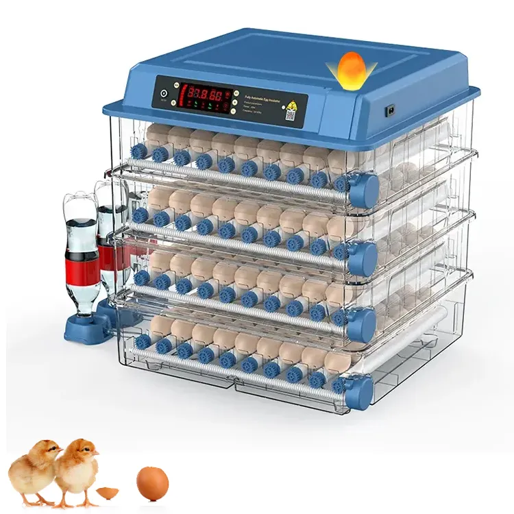 Chicks Hatching Machine Atacado Incubadoras Automáticas De Ovos 240 Ovos Incubadora Aquecedor