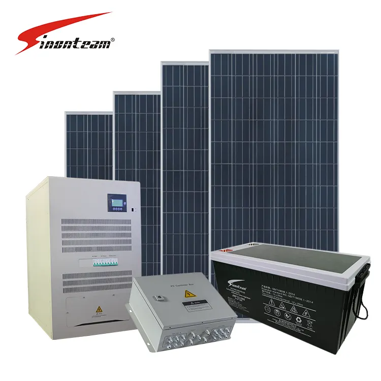 عالية الجودة 3kw خارج الشبكة الشمسية نظام الضوئية 3 كيلو واط 310W لوح شمسي رخيص نظام الطاقة الشمسية