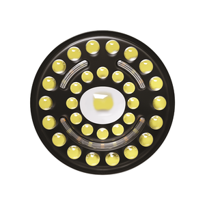 ジープハイおよびロービーム用の自動LEDドライビングライトフォグライトラウンドヘッドライト - Product Image 6