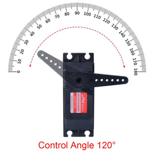 JX PDI-HV2060MG 60KG High Torque Digital Servo 7.4V Metal Case 180&deg; for <strong>RC</strong> Model, Crawler, 1/5 <strong>RC</strong> Car, Helicopter - Product Image 6