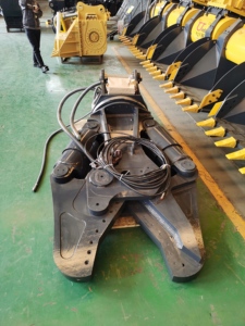 MONDE Excavator Hydraulic Metal Shear Cutter For 12-16ton Excavator Dual-ram Hydraulic Shear