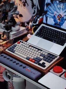 Teclado mecánico Retro 8BitDo inalámbrico 2,4G/teclado para juegos botones duales súper programables para Windows Android - Product Image 3