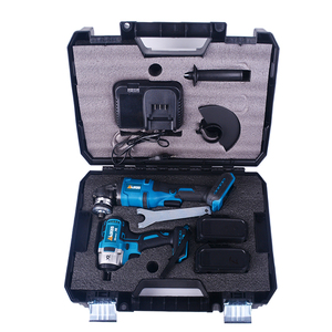 Tmakota Hot Sale the Latest Version High Quality Electric Wrench Angle Grinder 2 in 1 Power <strong>Tool</strong> Combo <strong>Kit</strong> Wireless - Product Image 2