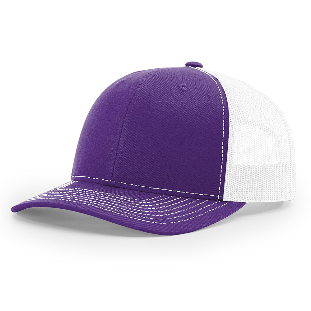 violet et blanc