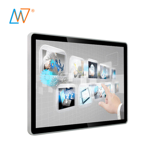 Pantalla táctil capacitiva lcd para ordenador, monitor frontal de vidrio templado, 15 pulgadas, usb - Product Image 1
