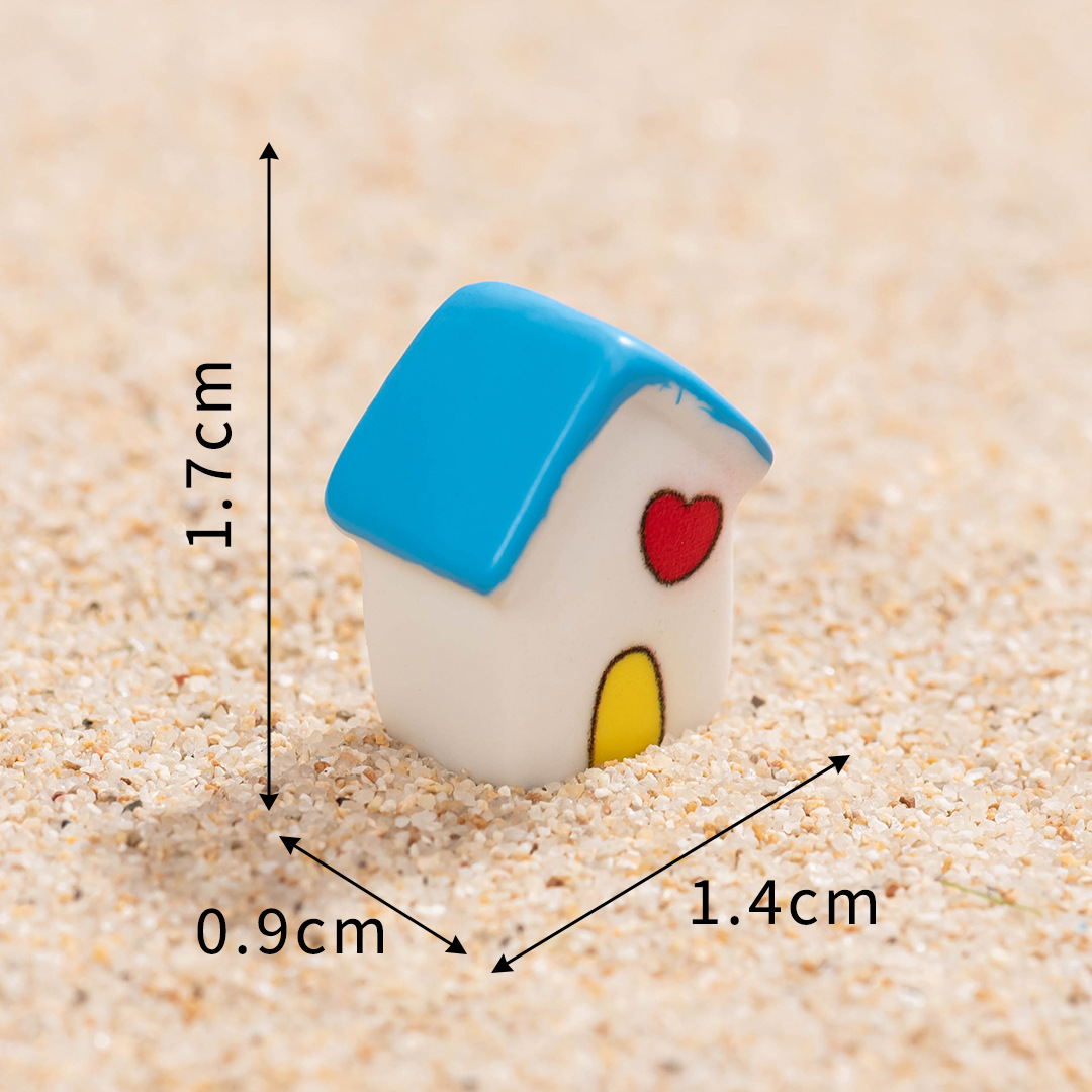 Cabane d'amour au toit bleu n°4