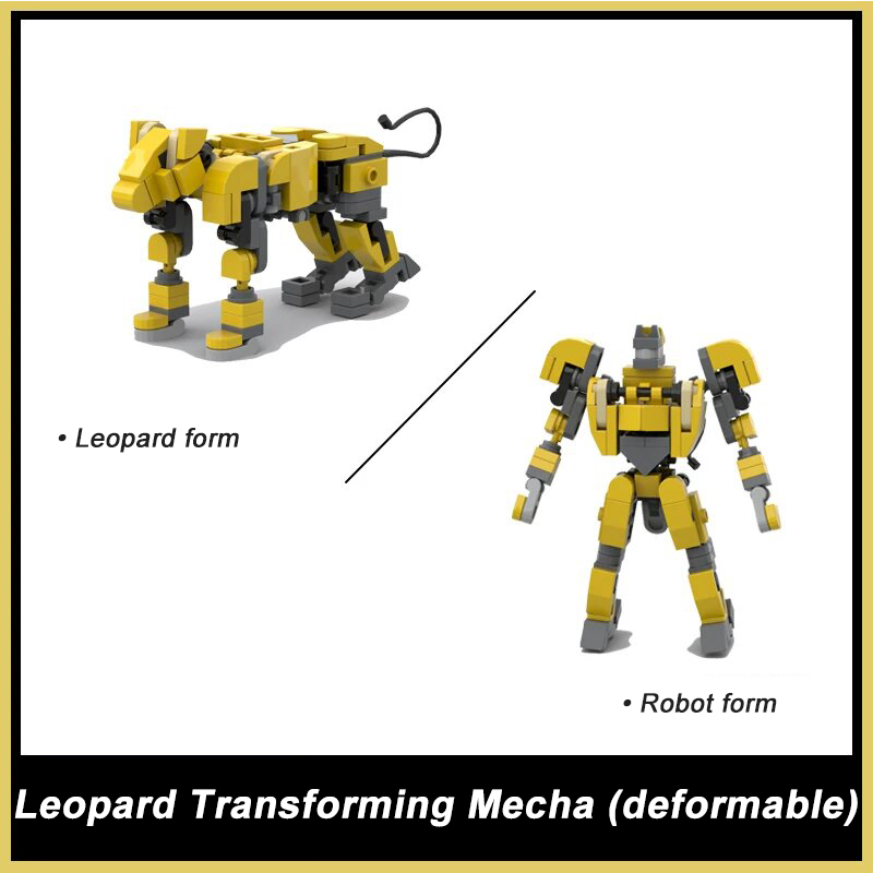 Leopard Transforming Mecha (deformable)