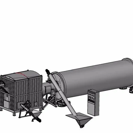 Ad alte prestazioni stabile nuovo letame di pollo legno trucioli di bambù segatura sabbia fly ash rotativo tamburo essiccatore dalla cina per la vendita