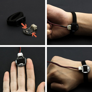 Kompatibel mit Arduino Herzfrequenz sensor Herzschlag erkennung Gesundheits erkennung mit Gravity 3-Pin-Schnitts telle