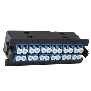 Ftth mpo/mtp cassettes <strong>module</strong> transparent top cover 12 cores fiber optic splicing cassette box <strong>with</strong> lc pigtails for <strong>patch</strong> <strong>panel</strong> - Product Image 1