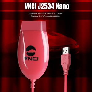 VNCI J2534纳米读码器扫描仪车载诊断工具，带ELM327和J2534模式自动开关 - Product Image 3