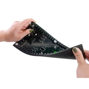 Front wartung P 2.5 innen geschwungene flexible led-display weichen led-modul customized unregelmäßige kugel tunnel form - Product Image 5