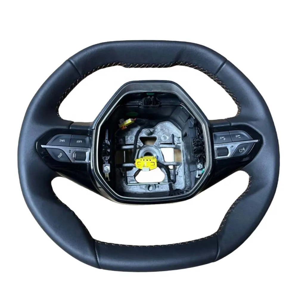 Steering wheel assembly leather configuration YL006273BY 1607791780 1607821380 FOR Peugeot 2008 3008 4008 5008 508L 408