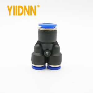 <strong>PW</strong> Series 3 Way Y Shape Pneumatic Push in Fitting Connector Quick Fittings 4mm - 16mm 6 8mm 10mm 12mm 14mm OD Hose <strong>Tube</strong> for Air