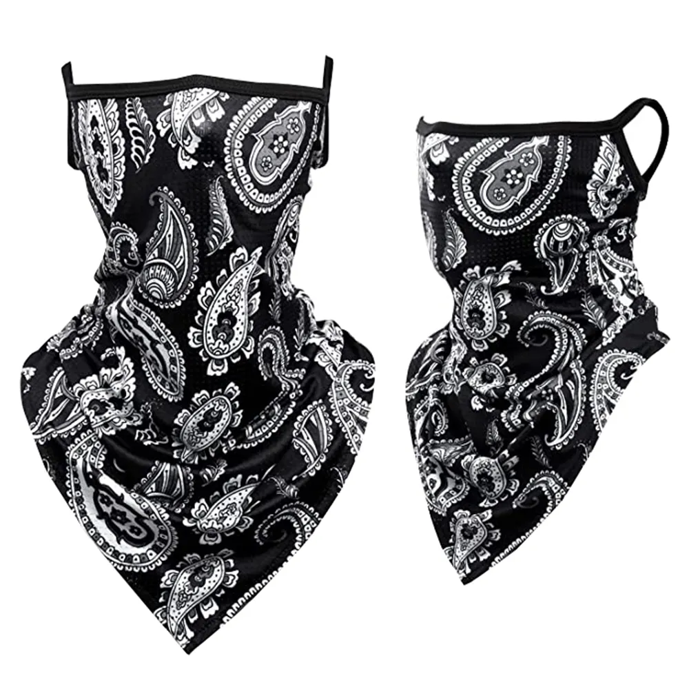 Bandana multifuncional para motocicleta e bicicleta, bandana de poliéster com laço e pescoço, logotipo personalizado, atacado, multifuncional, para motocicleta e bicicleta