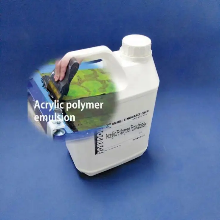Solvent-free available acrylic paint formulation for outdoor use