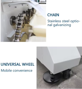 Hochleistungs-C-Typ-Kettenschaufel-Aufzug-Edelstahl-SPS mit einstellbarer Geschwindigkeit für Stein-/Aggregat transport anlagen - Product Image 2