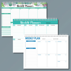 Custom Portable Daily Weekly Memo Pad Planner to Do List Notepads <strong>Index</strong> Note Book - Product Image 4