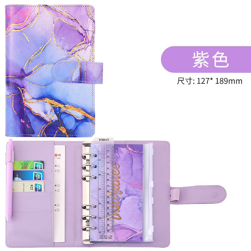 Colore marmo viola-conchiglia singola