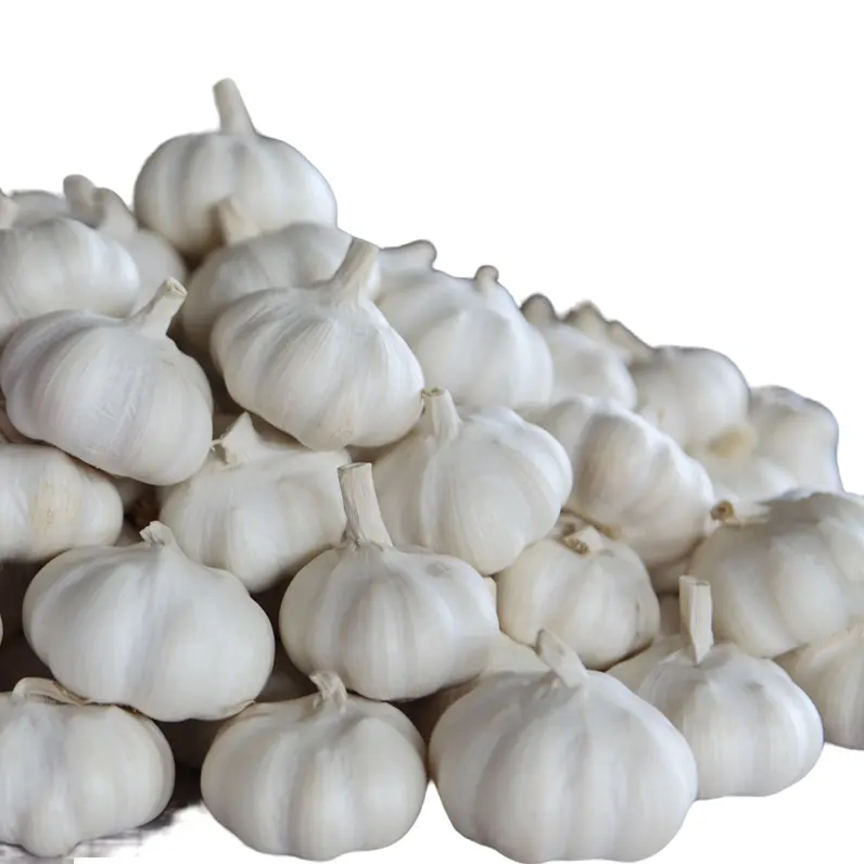 جديد المحاصيل الطازجة الثوم الأبيض النقي 4.5 سنتيمتر 5.0 سنتيمتر 5.5 سنتيمتر 6.0 سنتيمتر تزعج من الصين