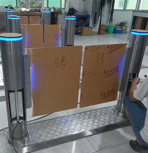 Cancello sottile automatico ad alta velocità con riconoscimento facciale per il controllo di accesso di sicurezza dell'ufficio - Product Image 6