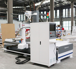 Jinan 4x8 madera 4 ejes Cnc Router 1325 corte grabado madera, acrílico Pvc máquina con cambiador automático de herramientas - Product Image 6