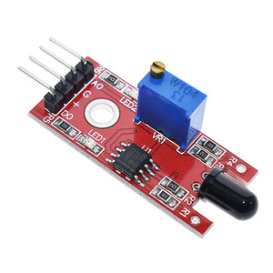 Neues 4PIN KY-026 Flammens ensor modul IR-Sensor-Detektor modul Temperatur erkennung geeignet