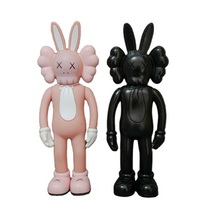 漫画動物30CMビニールデコレーションコレクションコンパニオンカウおもちゃアクションフィギュア等身大コウ像