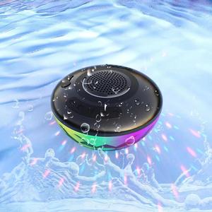 热销新款设计户外防水IPX7游泳池悬浮旋转飞碟迷你扬声器无线蓝牙浮动扬声器 - Product Image 2