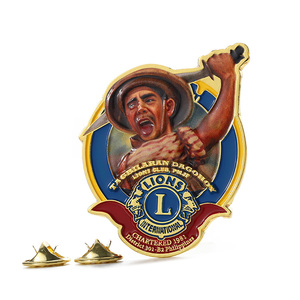 Nhà Máy biểu tượng tùy chỉnh Hợp kim kẽm huy hiệu masonic pins <span class=keywords><strong>pin</strong></span> sư tử Câu lạc bộ tùy chỉnh cứng mềm men pins cho anniversarypromotional Quà Tặng - Product Image 5
