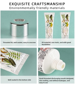 100 ml Ointment Composite <strong>Tube</strong>, Squeezing Composite Toothpaste <strong>Tube</strong> with Flip Cover, and Other Sizes to Be Customized - Product Image 3