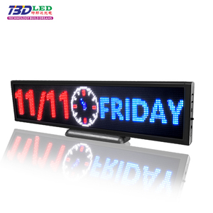 APP Control Digitales dünnes Auto-LED-Werbe display Taxi Rear Windows Anpassen Nachricht LED-Hardscreen-LED-Matrix-Panel - Product Image 3