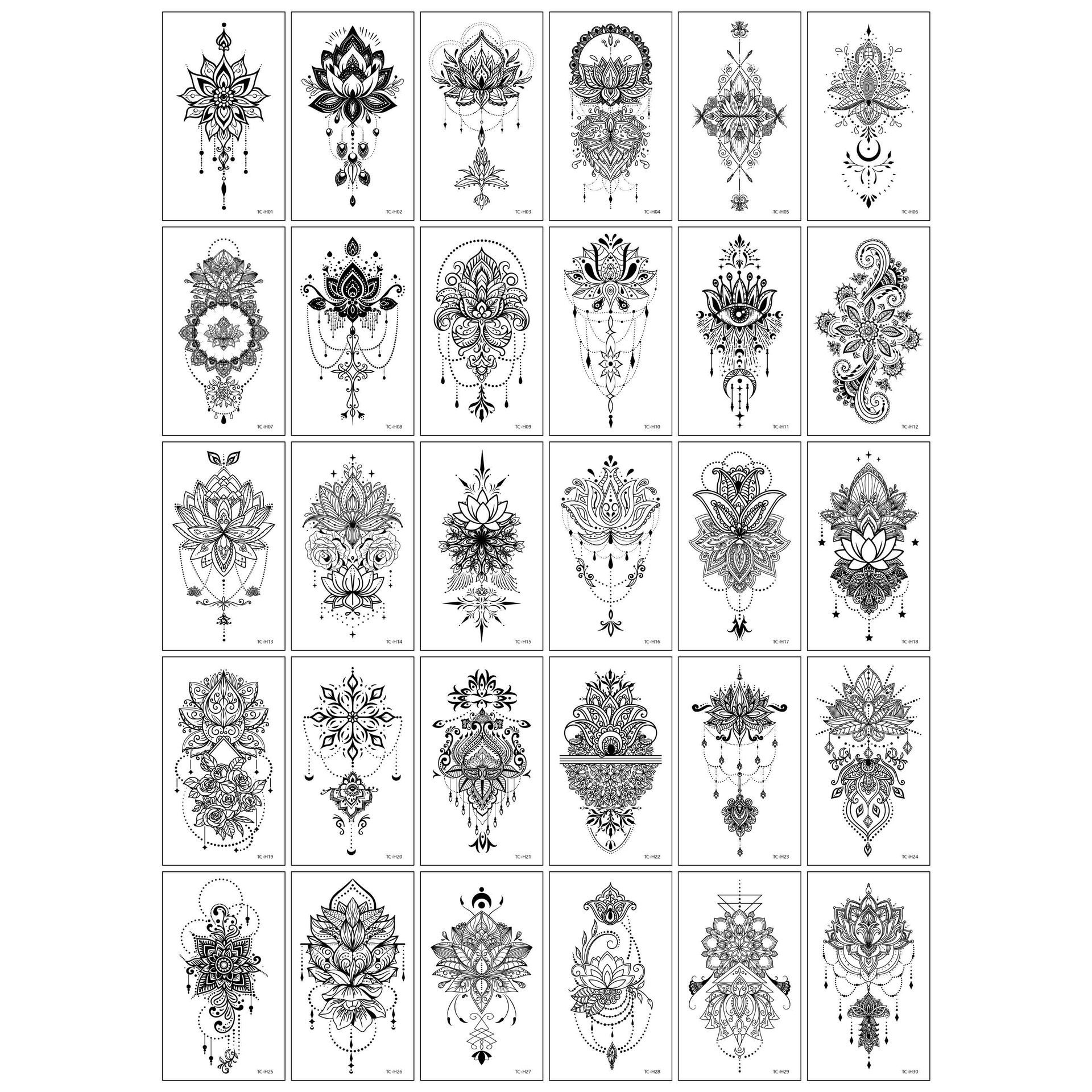 Tch-30 dans différents styles-5,7*9,7 cm