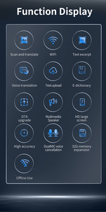 Ai Digital Smart Translation Pen 4G en línea fuera de línea Multi-Idiomas Dispositivo de aprendizaje Pantalla táctil Diccionario electrónico Traductor - Product Image 5