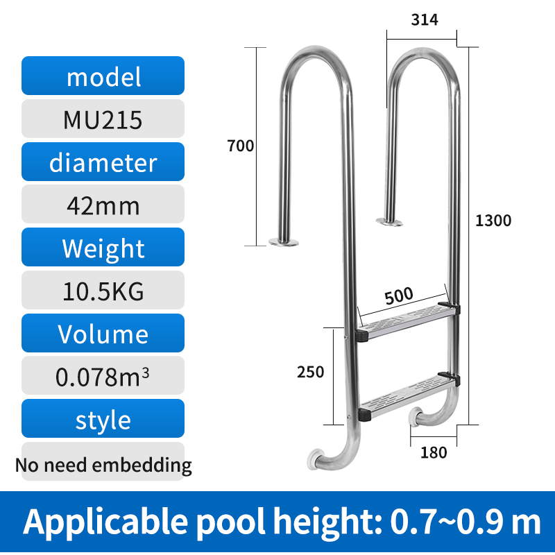 304#MU-215 (Avec vis) 1,0 mm