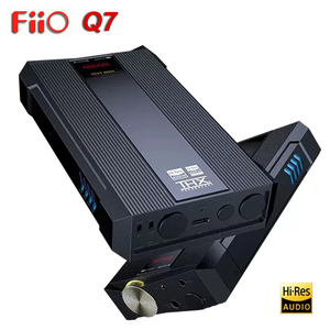 FiiO Q7 MQA DSD512 THX 788 + con amplificador de hogar óptico/USB/Coaxial amplificador de potencia de auriculares de decodificación de escritorio HiFi portátil