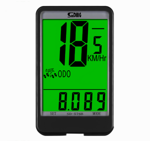 Sunding Big Screen Economical Wired Bike <strong>Computer</strong> Waterproof LCD Back Light <strong>Cycling</strong> Odometer Indoor Outdoor Exercise - Product Image 1