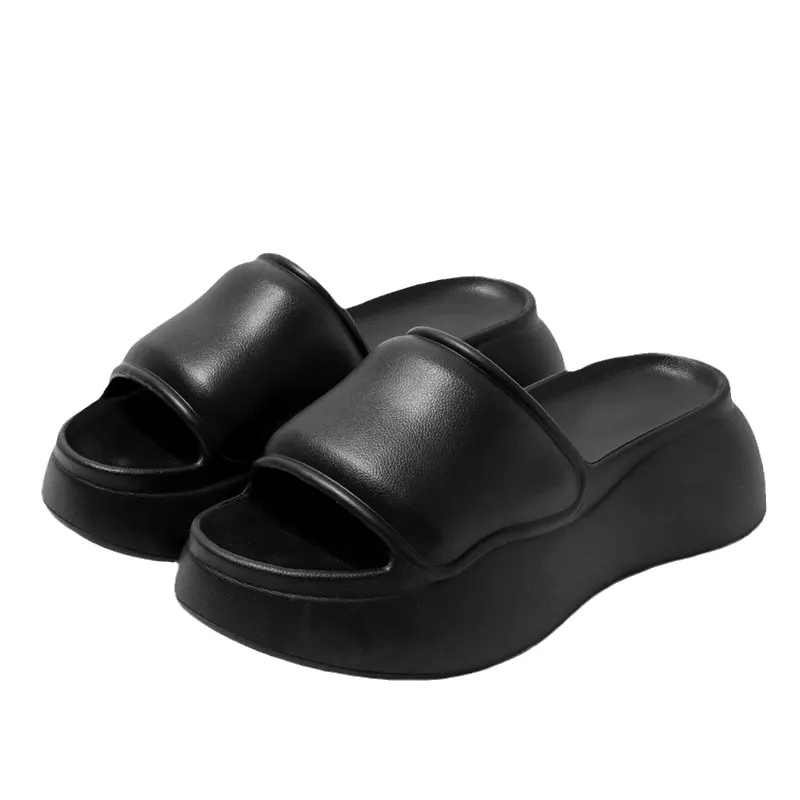 2023 novo verão aumento único mulheres moda ao ar livre estilo simples lazer sandálias casa antiderrapante chinelos confortáveis