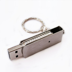 XZ-001最便宜的畅销USB 2.0金属扭转u盘定制标志旋转u盘 - Product Image 4