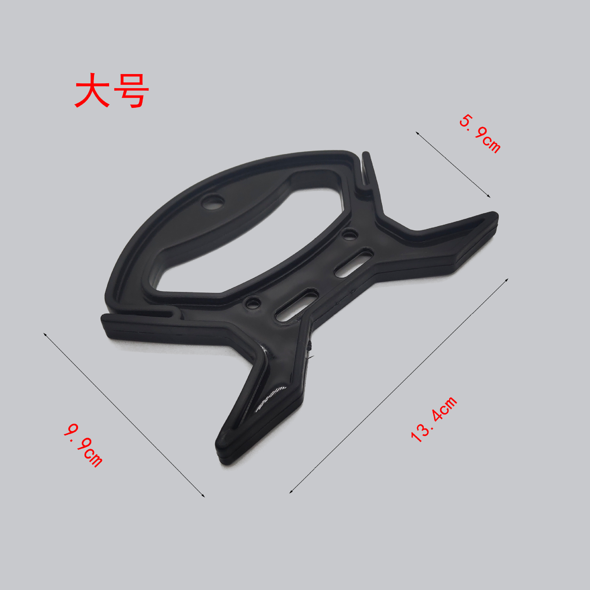 Portable wire winder, large black, 1 piece