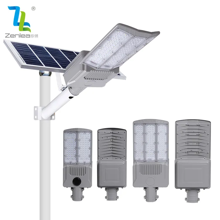 StreetLight Ip65 étanche éclairage extérieur Smd lumière solaire 100w 150w aluminium moulé sous pression séparé Led lampadaire solaire